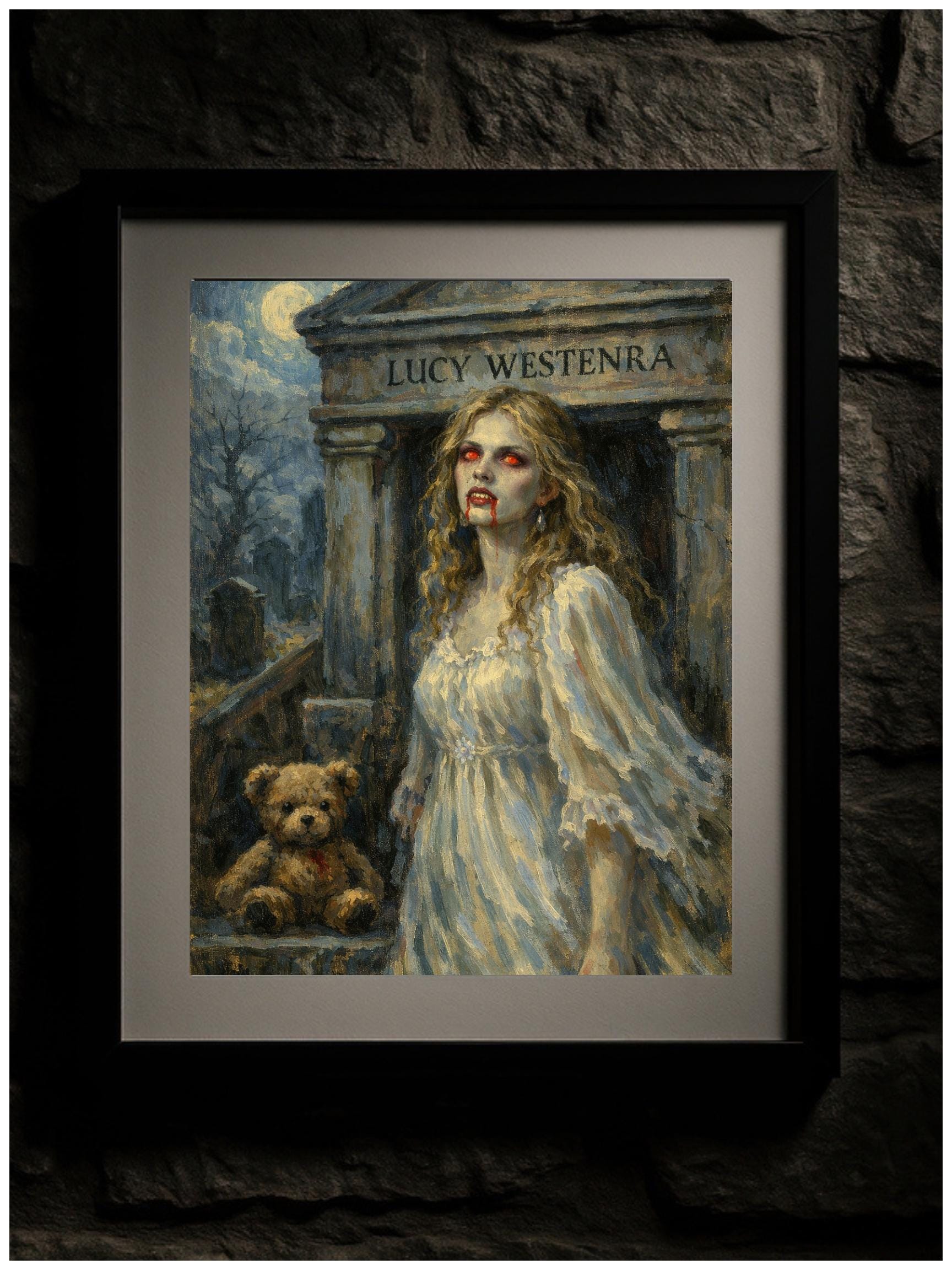 The Dracula Gothic Narrative Collection – 5 Print Set - Etsy