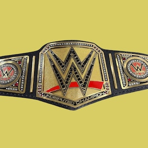 World Heavyweight Championship Belt Undisputed Wrestling Replica Title 2 MM | Adult Size | Gift For Fans