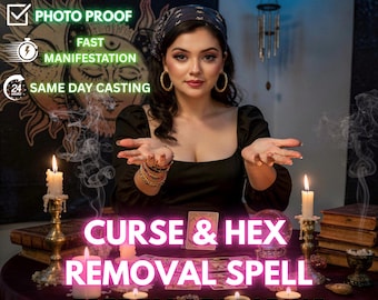 Curse & Hex Removal Spell -  Aura Cleansing and Negative Energy Protection