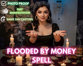 Flooded By Money Spell, Wealth Attraction & Debt Clearing Ritual