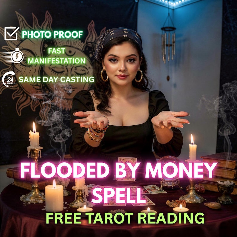 flooded by money spell