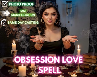 Sort d'amour obsession - Rituel d'attraction intense et de manifestation de désir d'un ex du dos