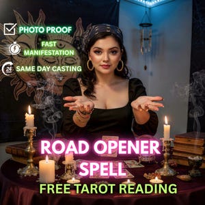 Road Opener Spell, Same Day Clear Path Ritual to Remove Obstacles, Unblock Energy & Attract Success and Luck