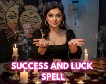 Success and Luck Spell, Wealth, Prosperity, Same Day