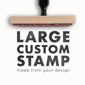 Large Custom Logo Stamp - Simply Stamps