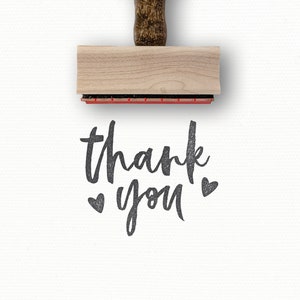Thank You Stamp | Small Business Packaging | DIY Custom Packaging | Thank You Card Note | Mini Small Large XL Thanks Stamp | Calli