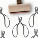 Craft Scissors Stamp a Hand-drawn Scissor Stamp for Your DIY - Etsy