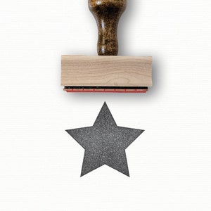 Rubber stamp - Rating with stars