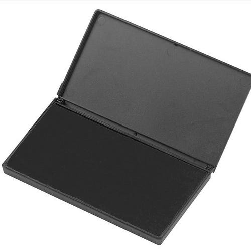 LARGE Ink Pad for Stamps up to 4 X 7 Large Black Etsy