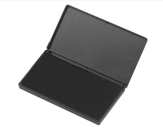 LARGE Ink Pad for Stamps up to 4 X 7 Large Black Ink Pad, Blue Red