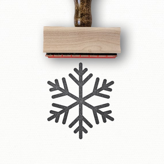 Cute Snowflake Custom Return Address Stamp - Simply Stamps