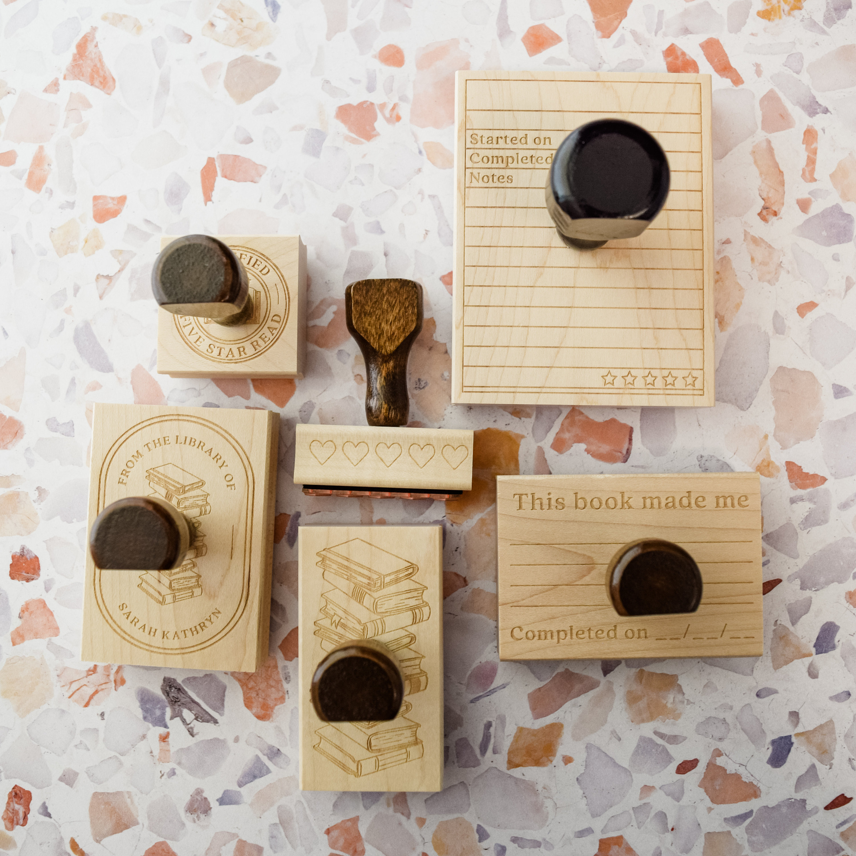Readable Stamp Certified Excellent Read Stamp, a Book Rubber Stamp for your Reading ...