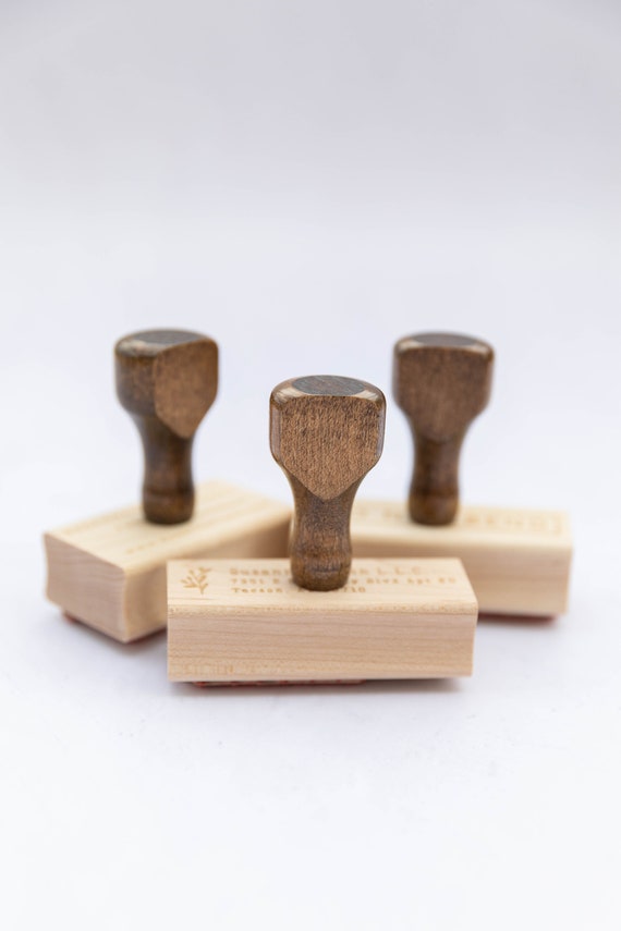 Extra Large Custom Rubber Stamps - for Business & Branding – Lavena  Creative Co.