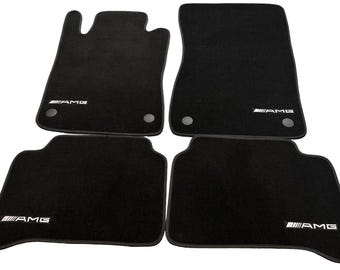Premium Mercedes Benz E Class W211 CLS W219 AMG Brabus Mec Design Velour New Car Carpet Mats