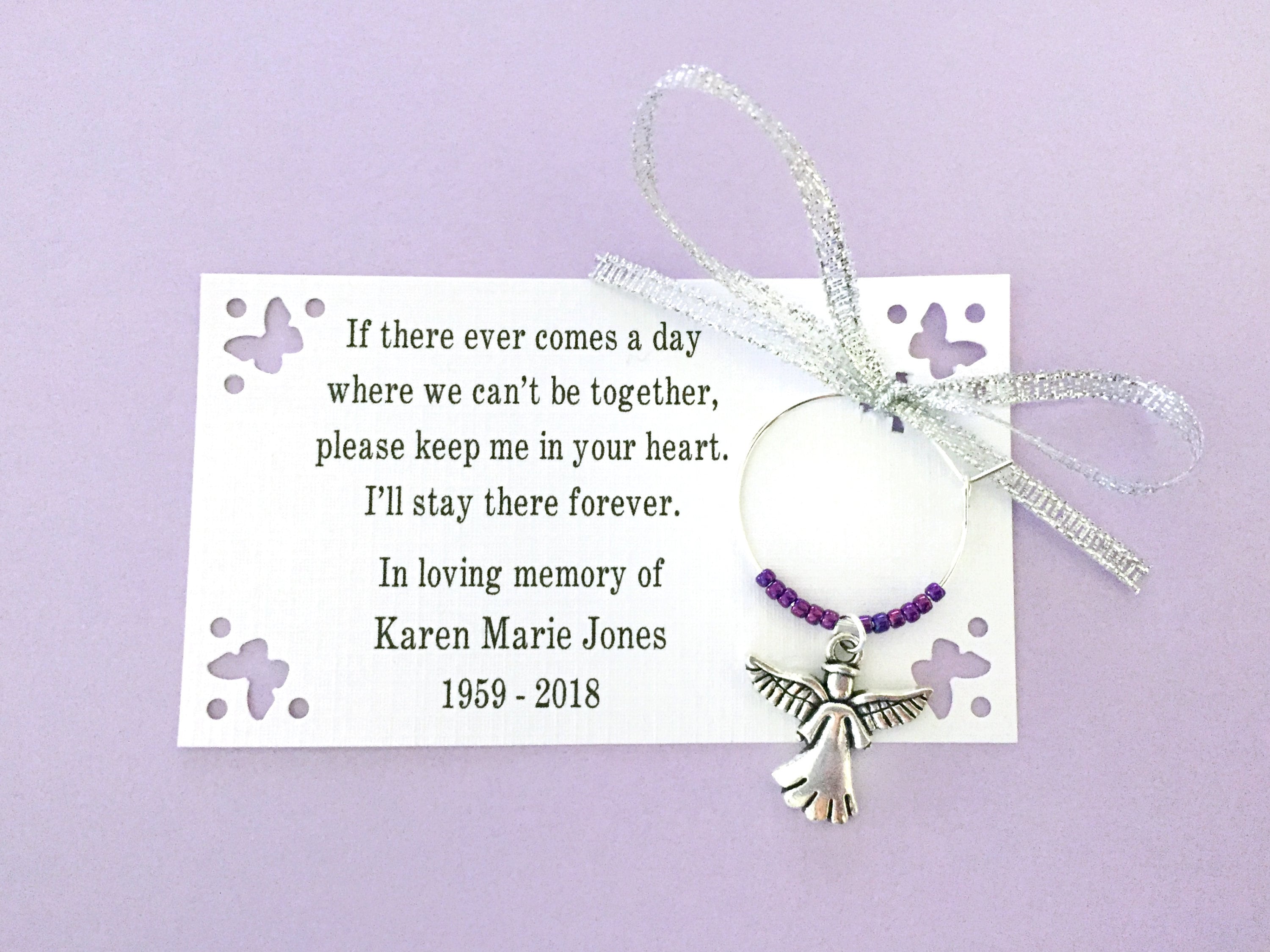 Sympathy and Celebration of Life favors for a Memory Keepsake. Etsy