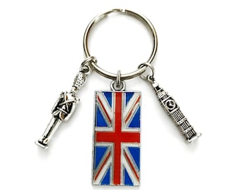 Leather Keyring Engraved Newbury City England Flag Leather Keyring Engraved Newbury City England Flag