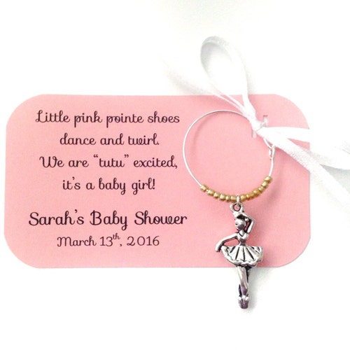 Ladybug Baby Shower Wine Charm Favors 1 Charm Set. Ladybug Etsy