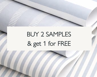 Wallpaper Samples Pack – Peel and Stick, Pre-Pasted, Non-Pasted, Grasscloth