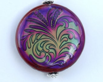 Color Changing Mood Necklace: Mirage Bead, 18-Inch Chain