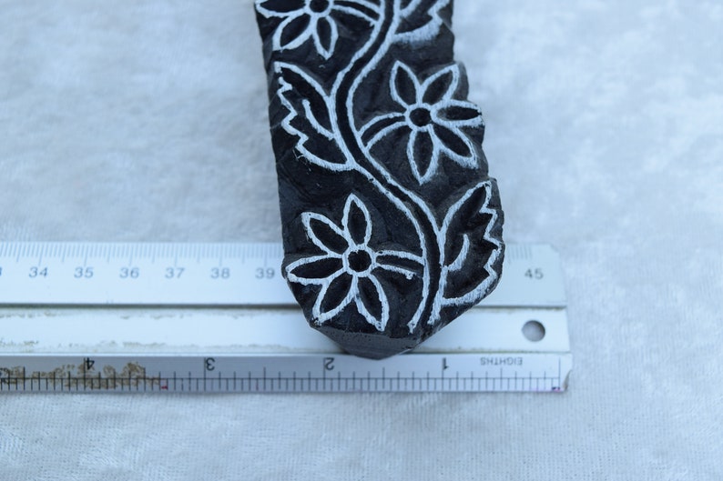 Flower Stamp,Sari Stamp,Texture Textile Stamp,Antique Printing,Block Print,Wooden Stamp,Fabric Stamp Batik stamp,Batik Stamp