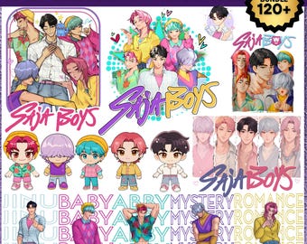 120+ Kpop Saja Boys PNG Bundle, Saja boys Band Png, Kpop Demon Inspired Movie PNG, KPop Huntrix Png Bundle, Demon Hunters Png, Saja boys Png
