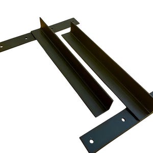 Brackets for marble sink
