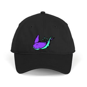 Succulent Whale Printed Dad Hat | Cute Plantimal Baseball Cap | Quirky Plant Lover Gift | Indie Style Hat