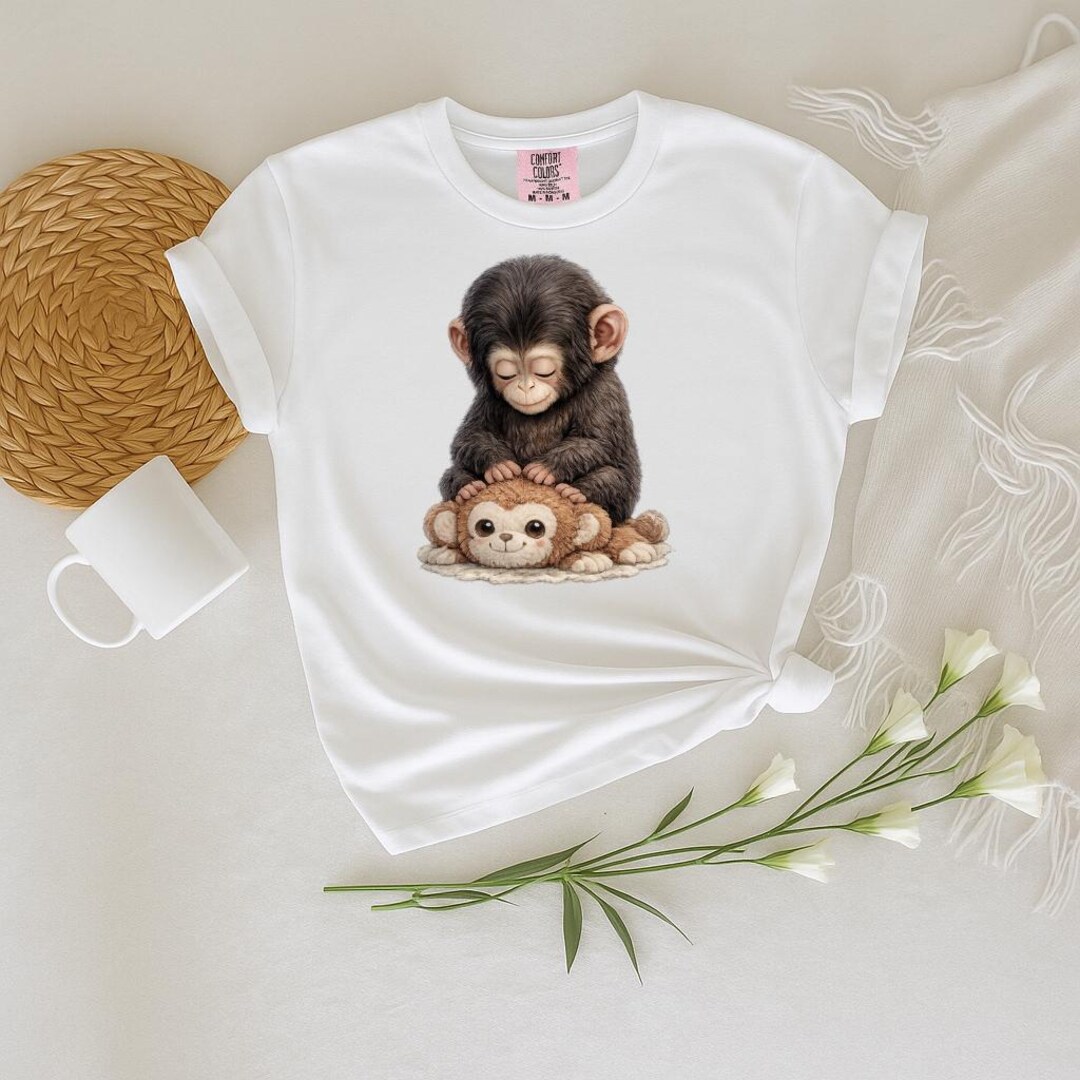 Comfort Colors®p Unch-kun Baby Monkey Shirt, Ichikawa Zoo Viral Meme ...