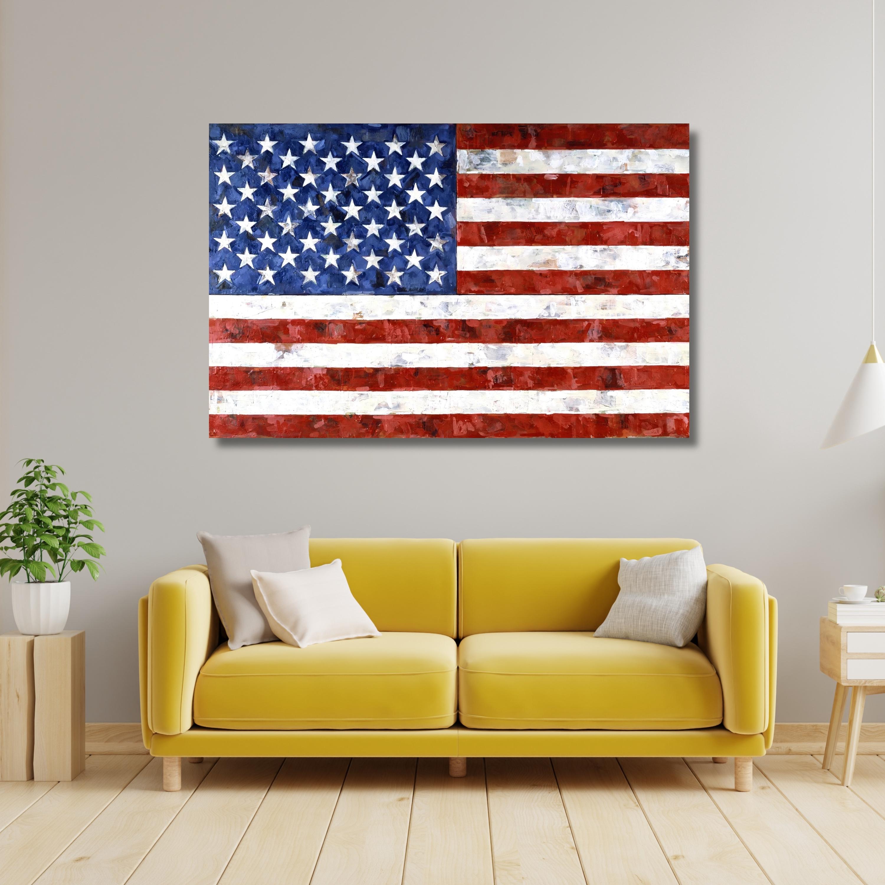 Jasper johns flag - Etsy 日本