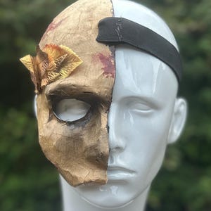Römische Halbmaske - Pappmaché Maskerade Maske, Theater & Cosplay Kostüm Requisite