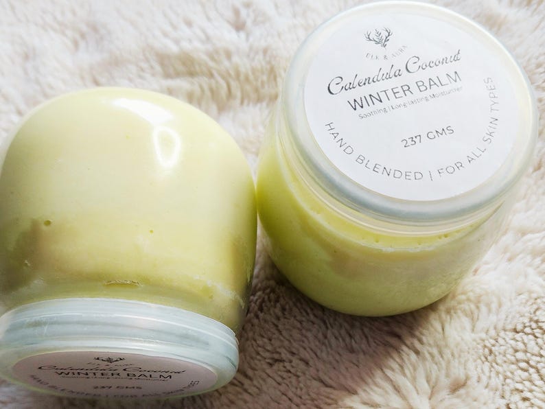 Calendula Winter Balm • Deep Skin Long-lasting Moisturizer • Handmade ...