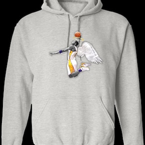 Kobe Bryant Angel Tribute Hoodie – Honor the Legend | Lakers Fan Apparel | Basketball Streetwear