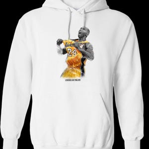 Kobe Bryant Hoodie: Legend Live Forever Sweatshirt - Basketball Tribute
