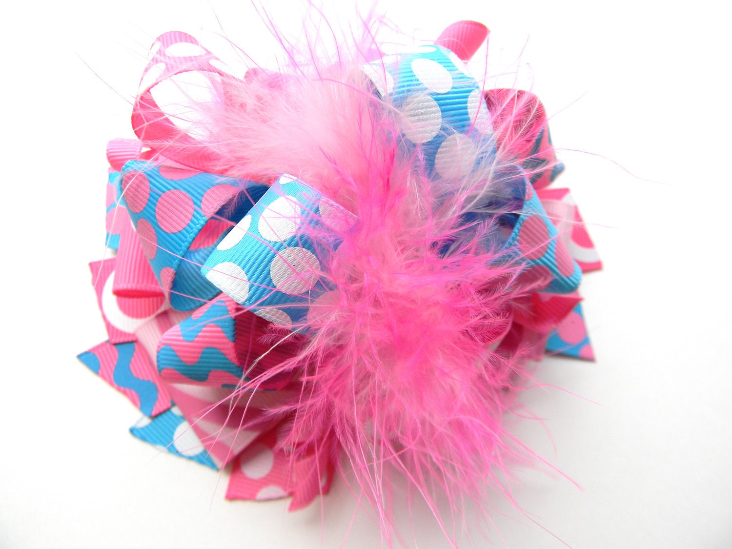 Fluffy Hair Bows - Etsy Fluffy Hair Bows - Etsy