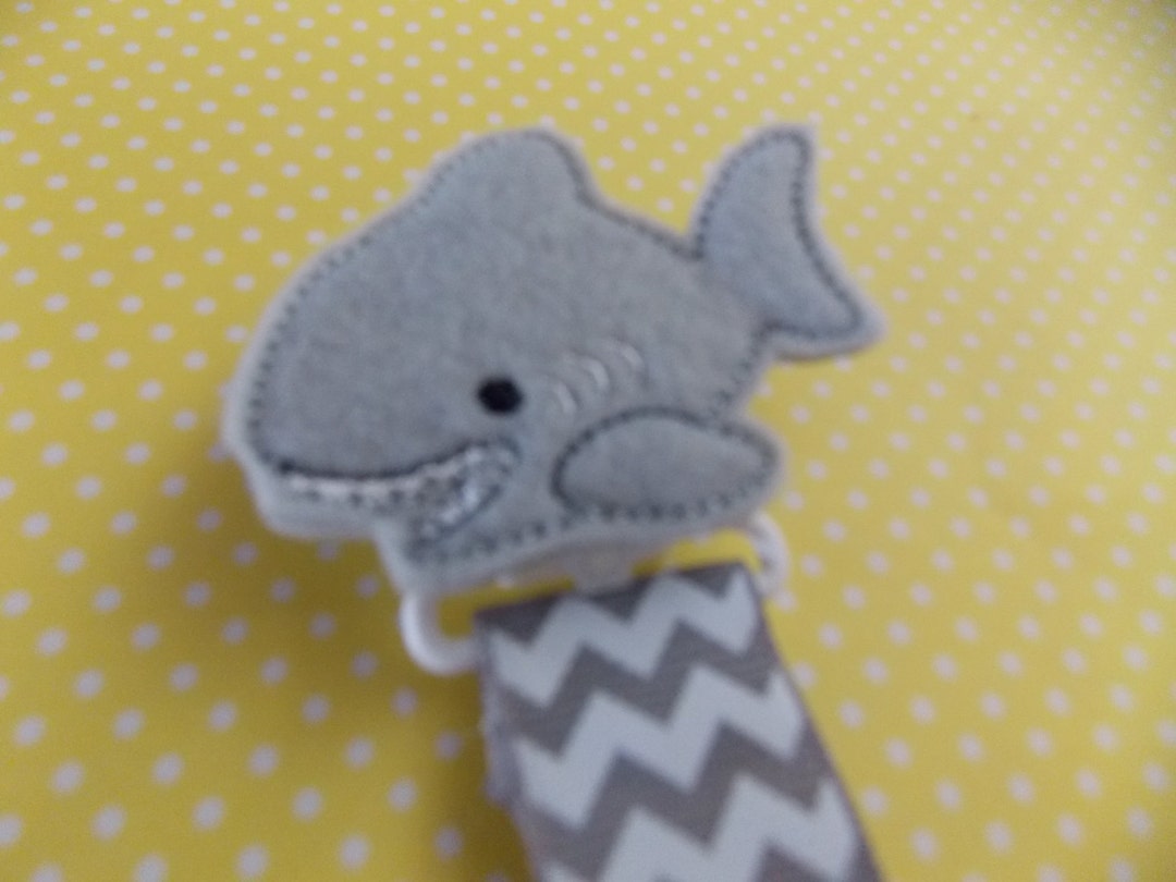 Shark Pacifier Holderboys/girls Pacifier Clip,binky Clip,binkyholder