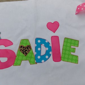 Personalized Pillowcases-Monogrammed Summer Camps Slumber Parties Birthday Parties
