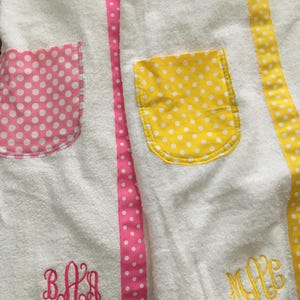 Monogrammed Lavender Spa Wrap with Straps & Pockets: Personalized Bath Cover