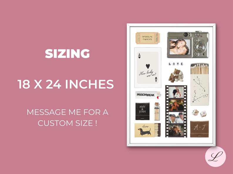 Warm Notes Matchbook – Printable Canva Template | Editable Love Book ...