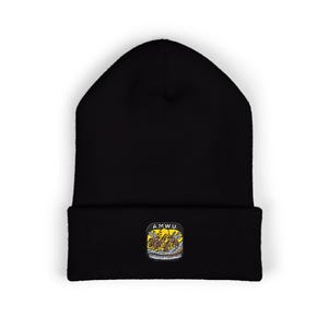 Gorro A.M.W.U. Rigging It, gorro de invierno, gorro de punto, gorro cálido y acogedor para hombre y mujer.