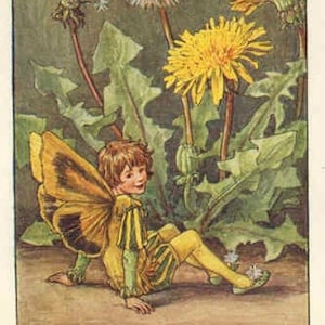 The Dandelion Fairy - Cross stitch pattern pdf format