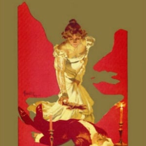 Opera Poster Tosca - Cross stitch pattern, pdf format, Delivered by email, Opera cross stitch, Vintage Ads cross stitch
