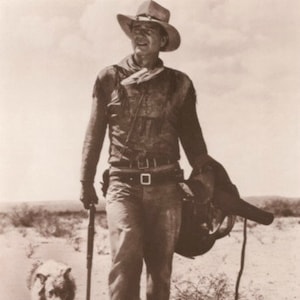 John Wayne - Cross stitch pattern, pdf format, Delivered by email, John Wayne cross stitch, Movies and celebrities cross stitch