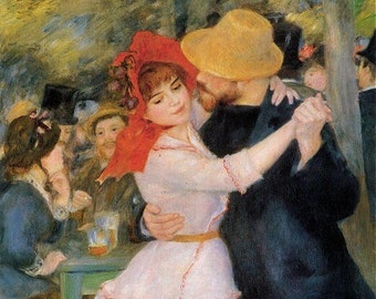 ブージヴァルのダンス - クロスステッチパターン - 印刷可能なチャート