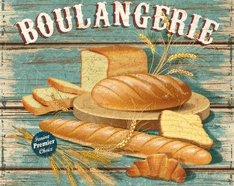 Boulangerie - Kreuzstich Stickmuster, PDF-Format, per E-Mail geliefert, Vintage Ads Kreuzstich, Vintage Ads Kreuzstich