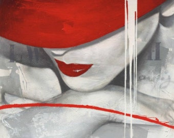 Glamorous II - Cross stitch pattern, pdf format, Delivered by email, Modern Cross stitch, Contemporary cross stitch