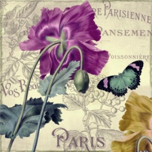 Petals of Paris IV - kruissteekpatroon, pdf-formaat, bezorgd per e-mail, kruissteek bloemen, moderne kruissteek