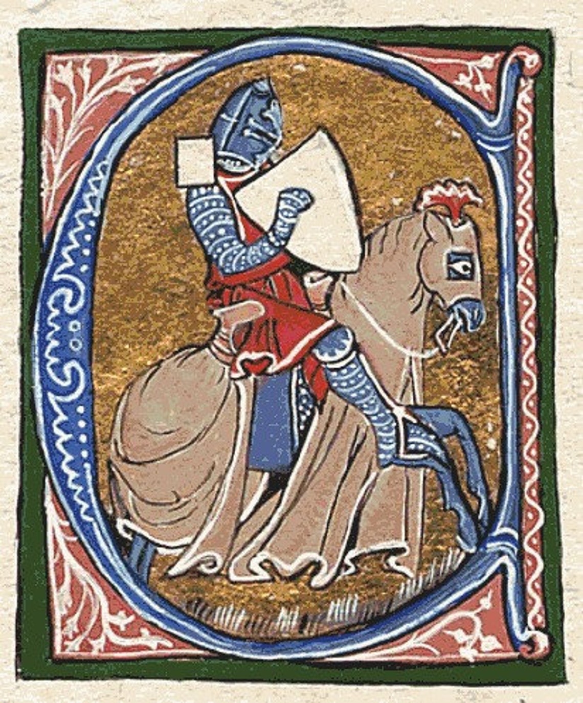 Medieval Illuminated Manuscripts VI Cross stitch pattern pdf | Etsy