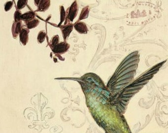 Hummingbird - Cross stitch pattern pdf format