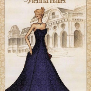 Vienna Ballet - Cross stitch pattern, pdf format, Delivered by email, Modern cross stitch, Contemporary Art