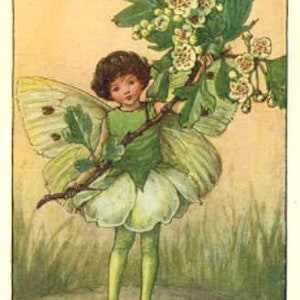 The May Fairy - Cross stitch pattern pdf format